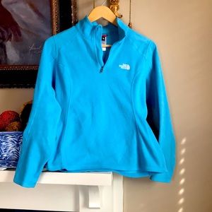 The North Face Women’s Fleece ZIP Blue Pull Over